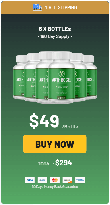 Buy Arthrocel 6 Bottle